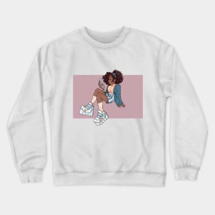 Star Girl Crewneck Sweatshirt